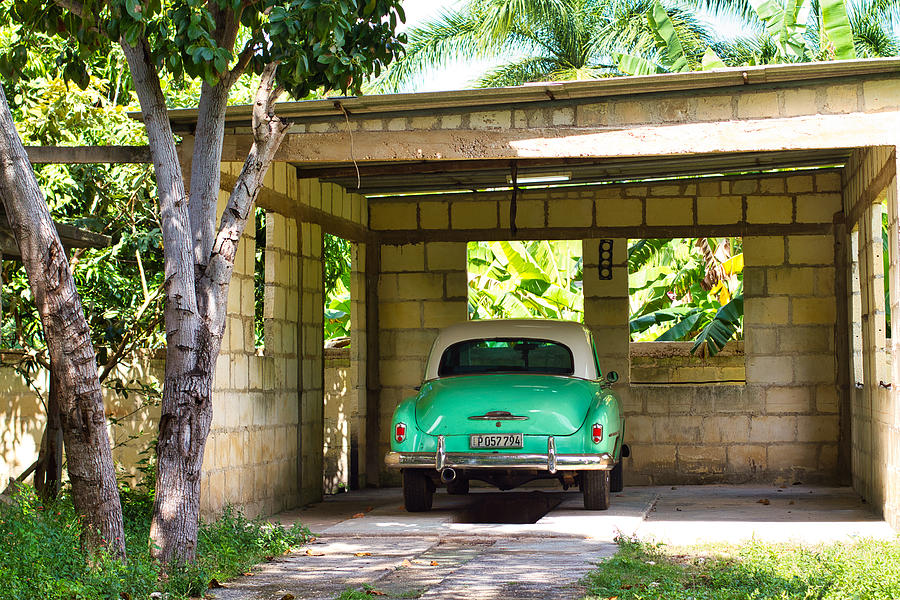 52 Chevy in Carport Photograph by Paul Rebmann