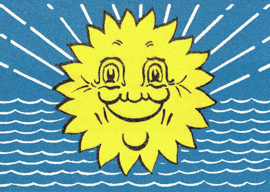 Summer Drawing - Sun #54 by CSA Images