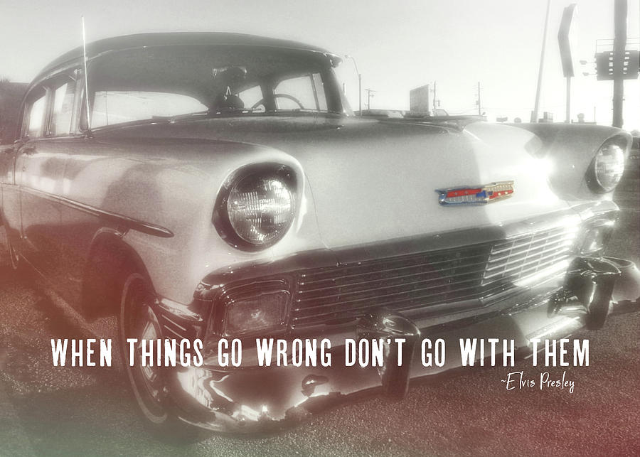 56 BELAIR IN MEMPHIS quote Photograph by JAMART Photography