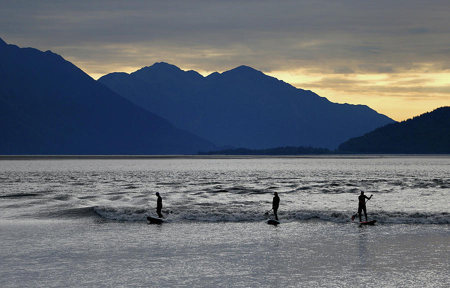 Feature - Bore Tide Surfing In Alaska #57 Photograph by Streeter Lecka
