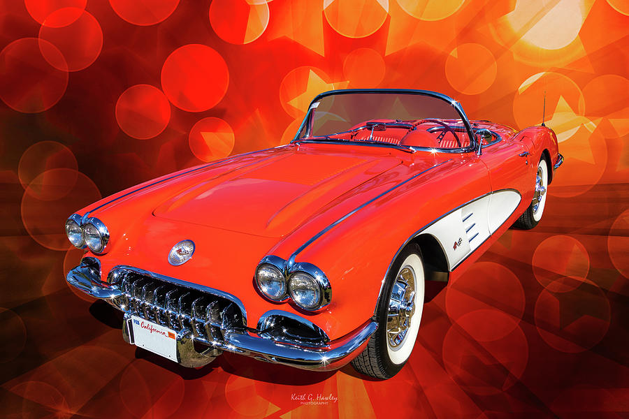 58 Corvette Photograph by Keith Hawley