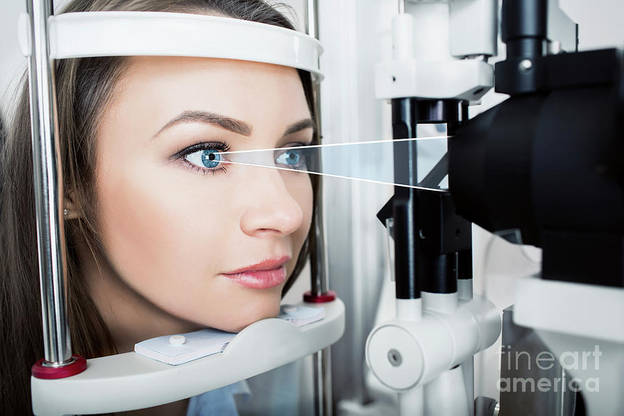 Eye Examination #58 Photograph by Peakstock / Science Photo Library