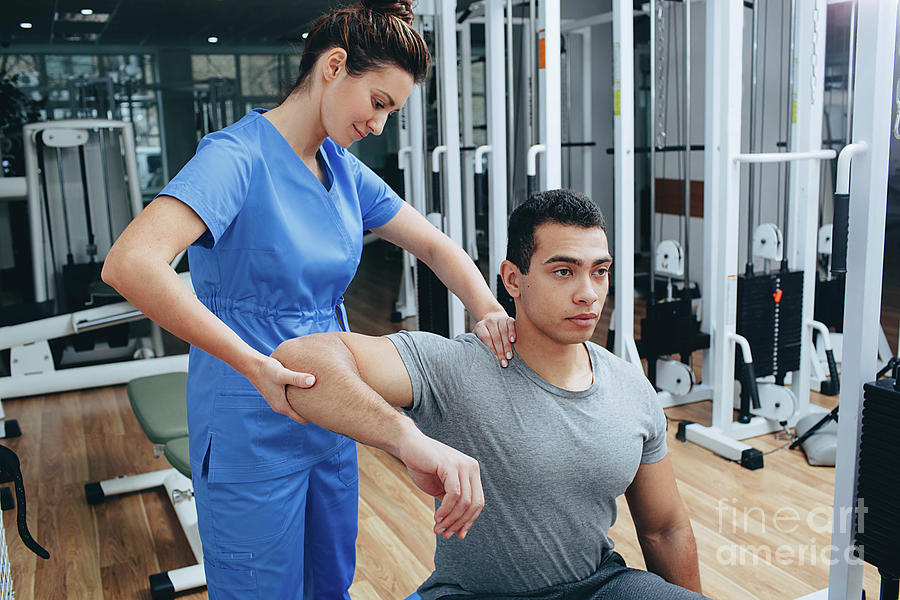 Physiotherapy Photograph by Peakstock / Science Photo Library - Fine ...