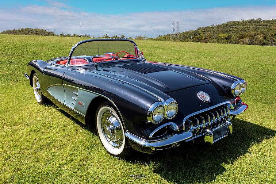 58 Vette Photograph by Keith Hawley