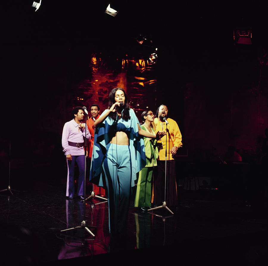 5th Dimension Perform On Tv Show Photograph by David Redfern