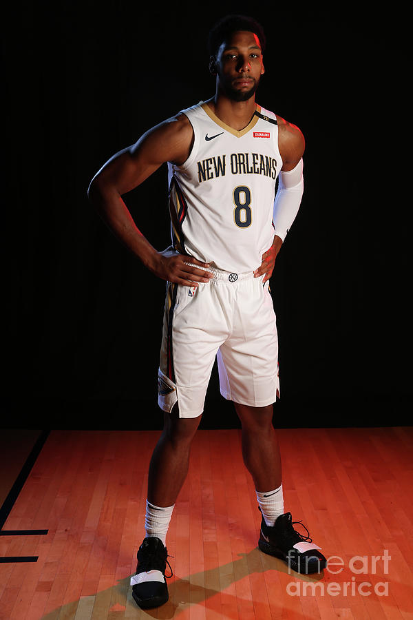 2018-19 New Orleans Pelicans Media Day Photograph by Layne Murdoch Jr.