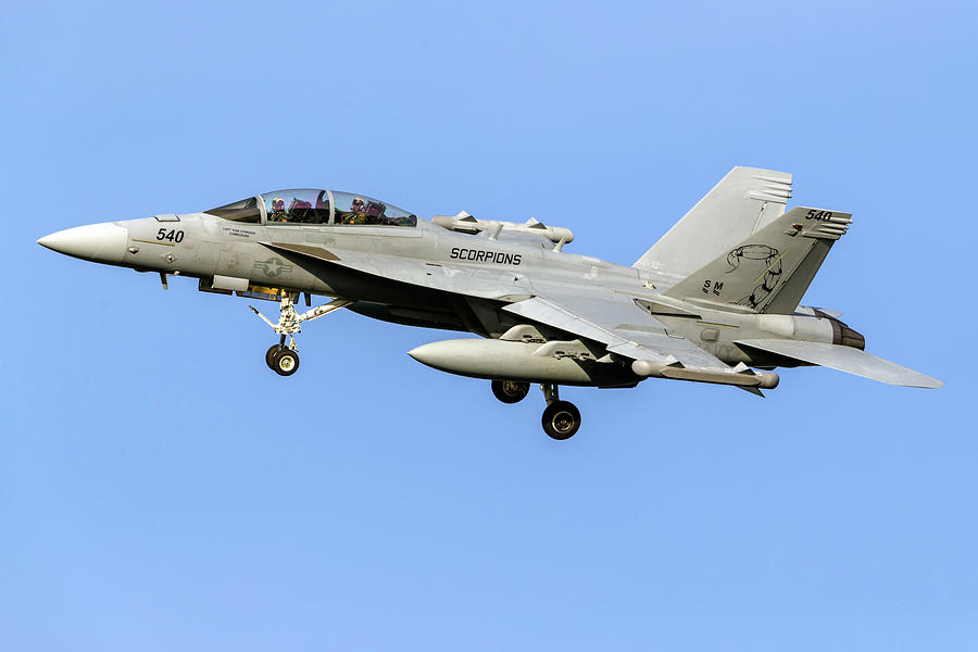 A U.s. Navy Ea-18g Growler Photograph by Rob Edgcumbe