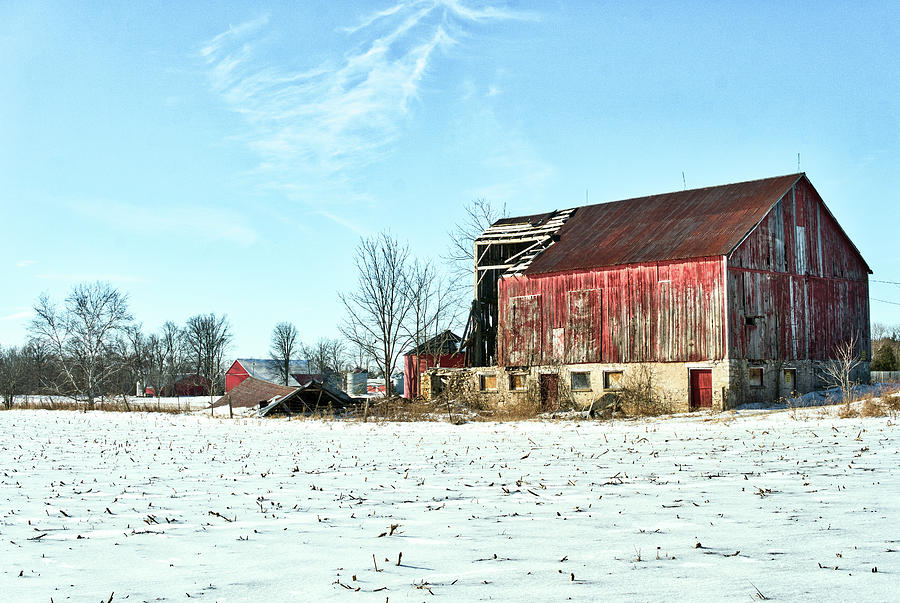 Abandoned Barn #6 Photograph by Nick Mares