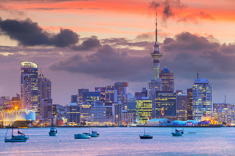 Architecture Photograph - Auckland. Cityscape Image Of Auckland #6 by Rudi1976