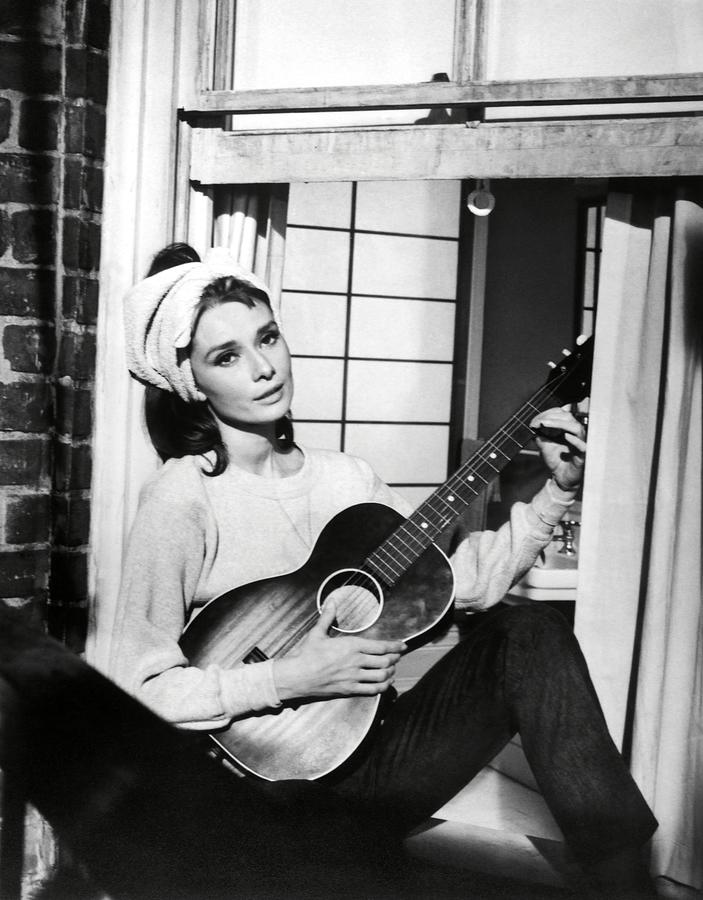 Audrey Hepburn Photograph - AUDREY HEPBURN in BREAKFAST AT TIFFANYS -1961-. #6 by Album
