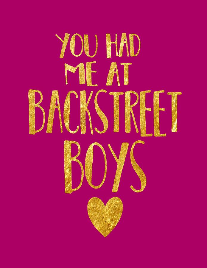 Backstreet Boys Digital Art by Allisons Wedih