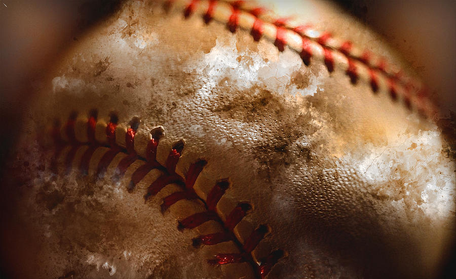 Baseball #6 Mixed Media by Marvin Blaine
