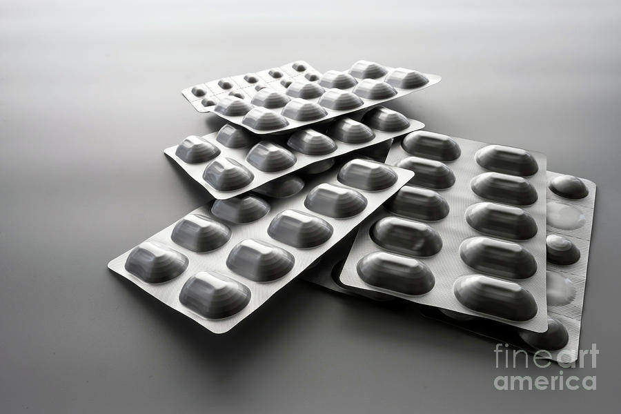 Blister Packs Of Pills #6 Photograph by Digicomphoto/science Photo Library