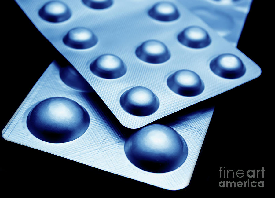 Blister Packs Of Tablets #6 Photograph by Digicomphoto/science Photo Library