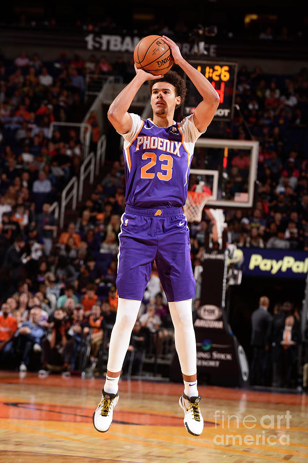 Brooklyn Nets V Phoenix Suns #6 Photograph by Barry Gossage