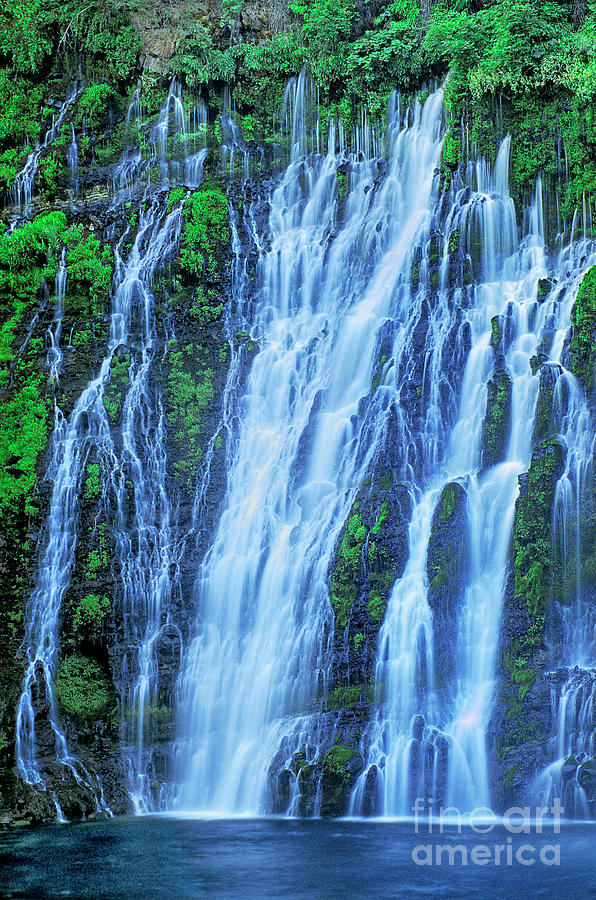 Burney Falls Mcarthur Burney State Park California #6 Photograph by Dave Welling