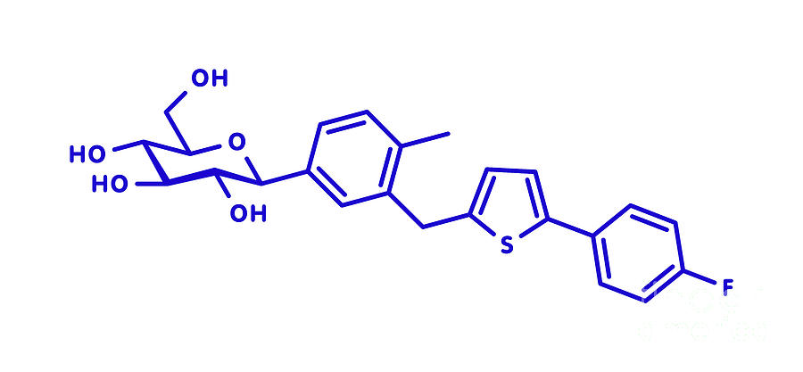 Canagliflozin Diabetes Drug #6 Photograph by Molekuul/science Photo ...