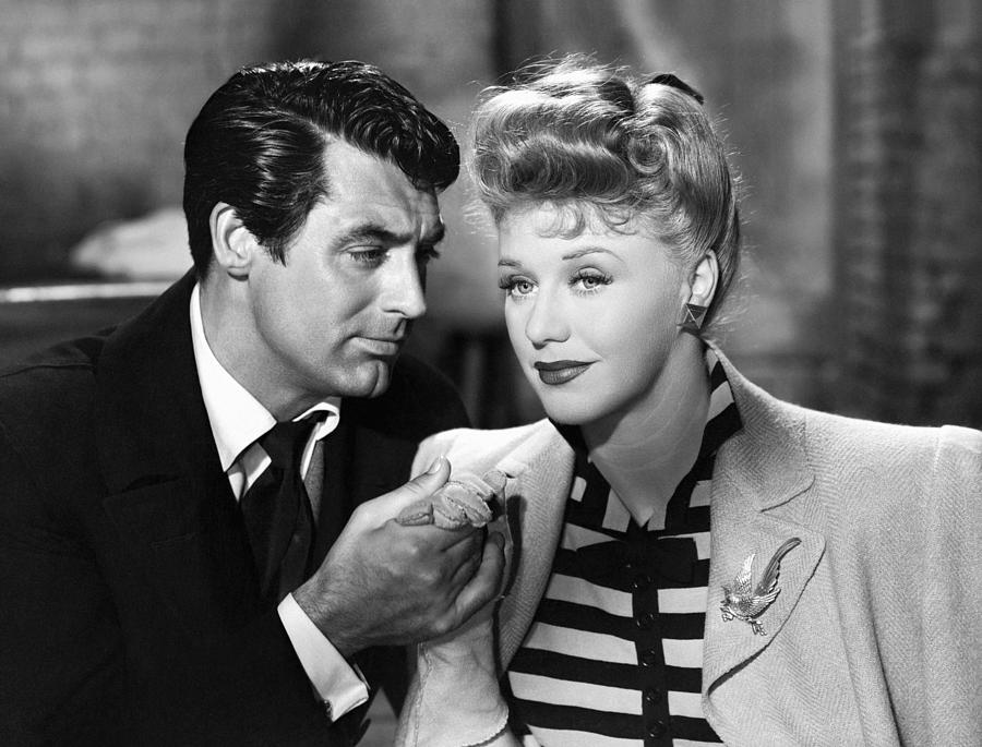 Candid Portrait Of Cary Grant And Ginger Rogers In Once Upon A ...