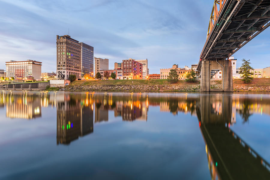 Charleston, West Virginia, Usa Skyline Photograph by Sean Pavone - Fine ...