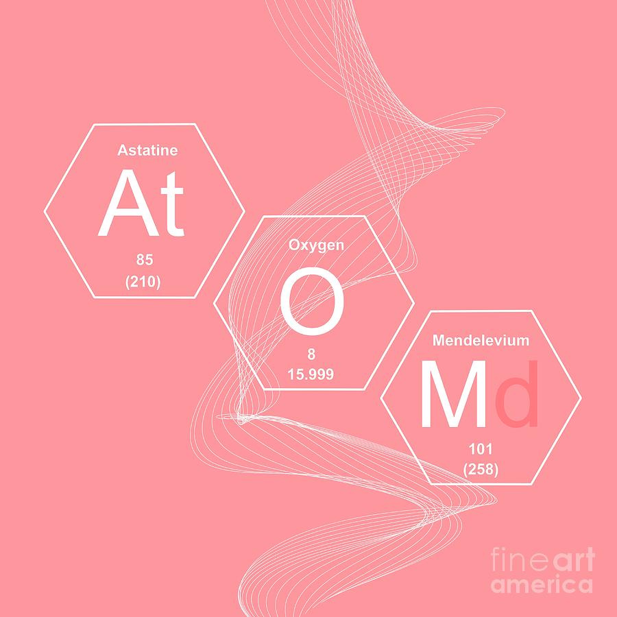 Chemical Elements Atom #6 Photograph by Mehau Kulyk/science Photo Library