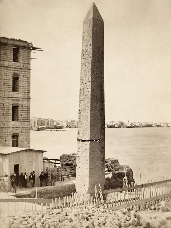 Cleopatra's Needle, 1880 Photograph By Granger - Pixels