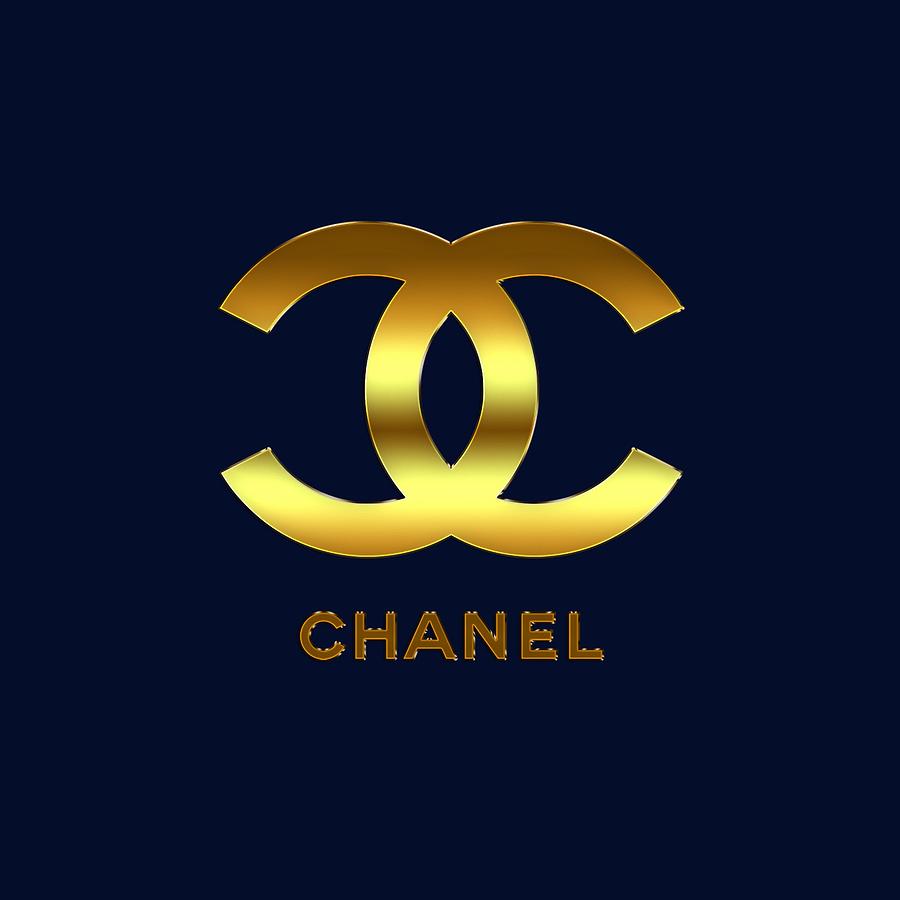 Coco Chanel.Logo Digital Art by Suzanne Corbett