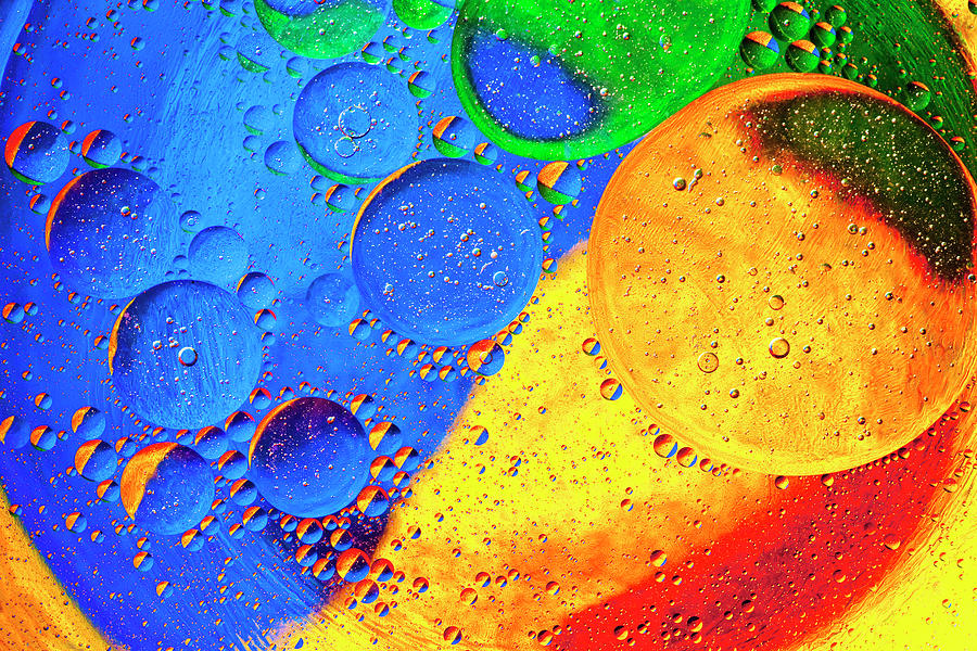 Colorful Oil Bubbles In Water Photograph By Frank Chmura Fine Art America 3061