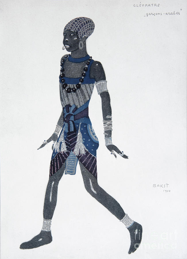 Costume Design For The Ballet #6 Drawing by Heritage Images