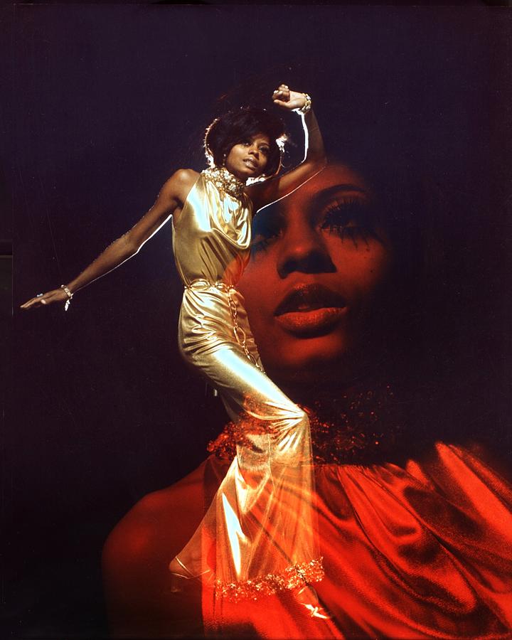 Diana Ross Portrait Session #6 Photograph by Harry Langdon