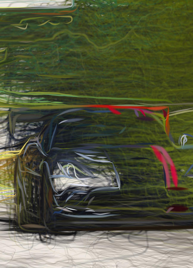 Dodge Viper Acr Drawing Digital Art by CarsToon Concept - Fine Art America