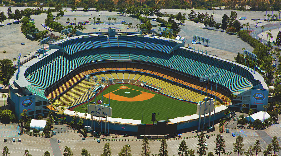 Los Angeles Dodgers Photograph - Dodger Stadium #6 by Mountain Dreams