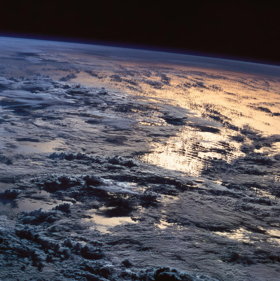 Earth Viewed From A Satellite #6 Photograph by Stockbyte