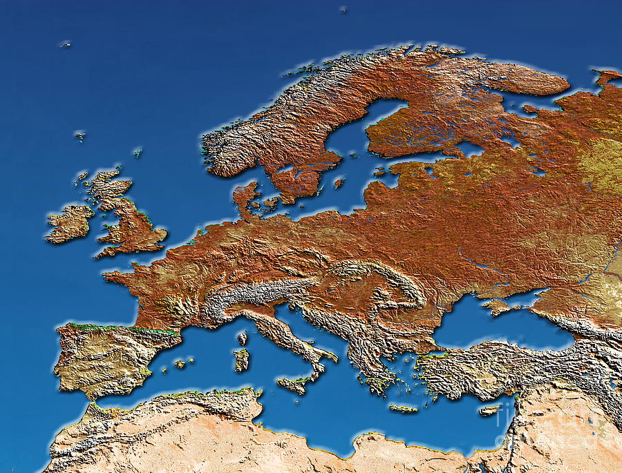 Europe #6 Photograph by Dynamic Earth Imaging/science Photo Library