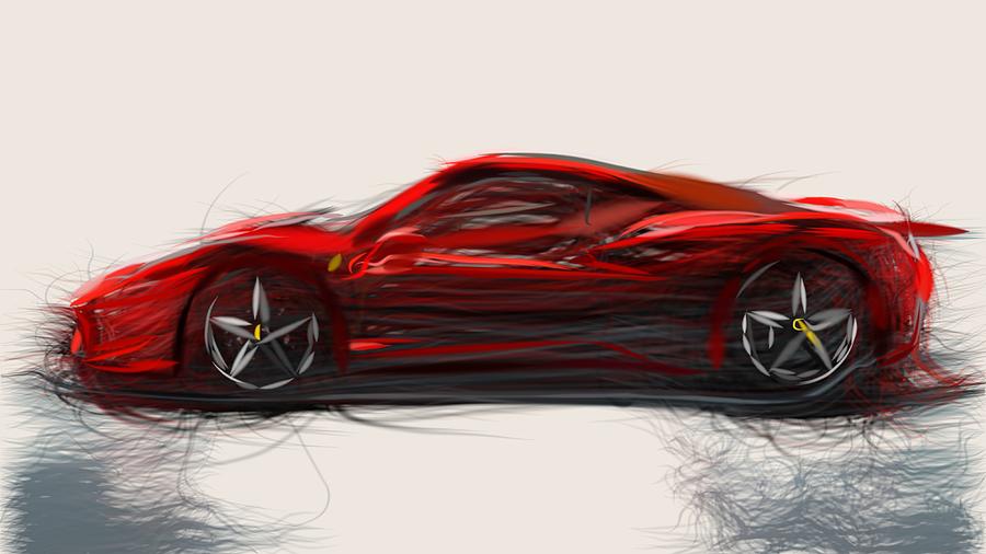 How To Draw A Ferrari 458 Italia