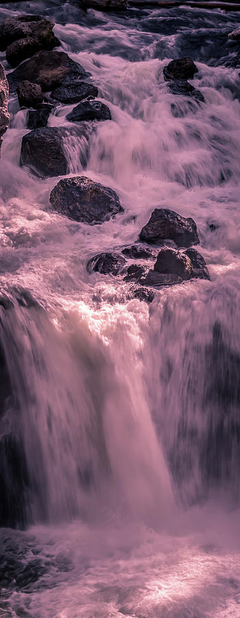 Firehole River And Waterfalls In Yellowstone Wyoming #6 Photograph by Alex Grichenko