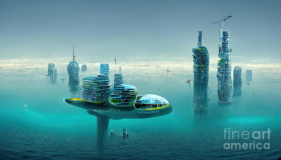 Floating City Photograph by Richard Jones/science Photo Library - Fine ...