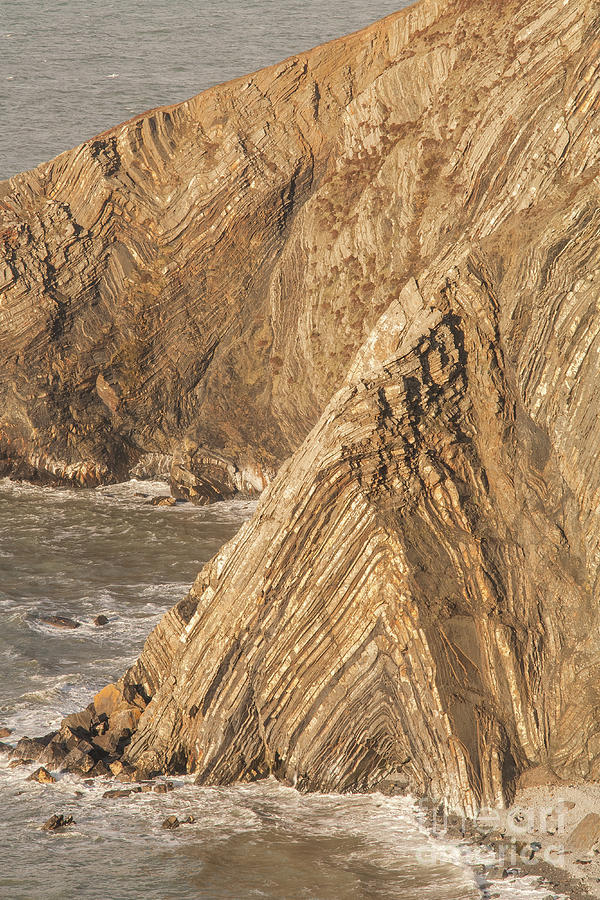 Folds In Rock #6 Photograph by Andy Davies/science Photo Library