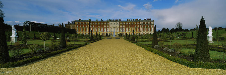Formal Garden In Front Of A Palace #6 Photograph by Panoramic Images