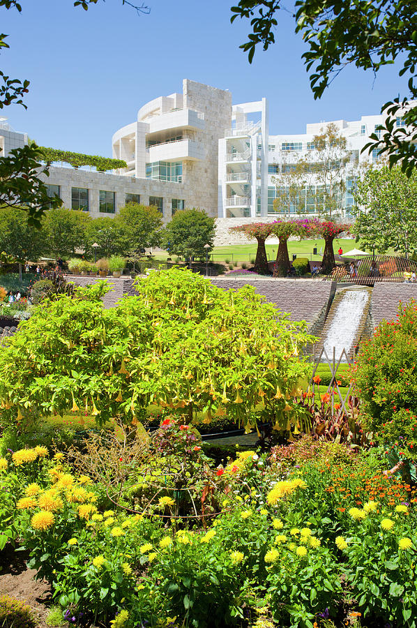 Getty Center Los Angeles #6 Photograph by David L Moore