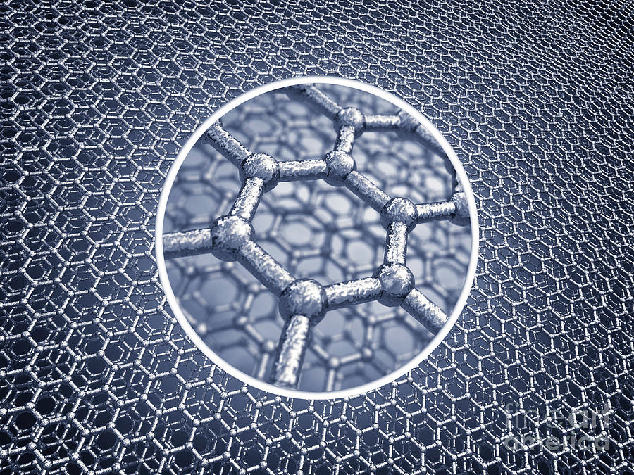 Graphene Sheet #6 Photograph by Nobeastsofierce/science Photo Library