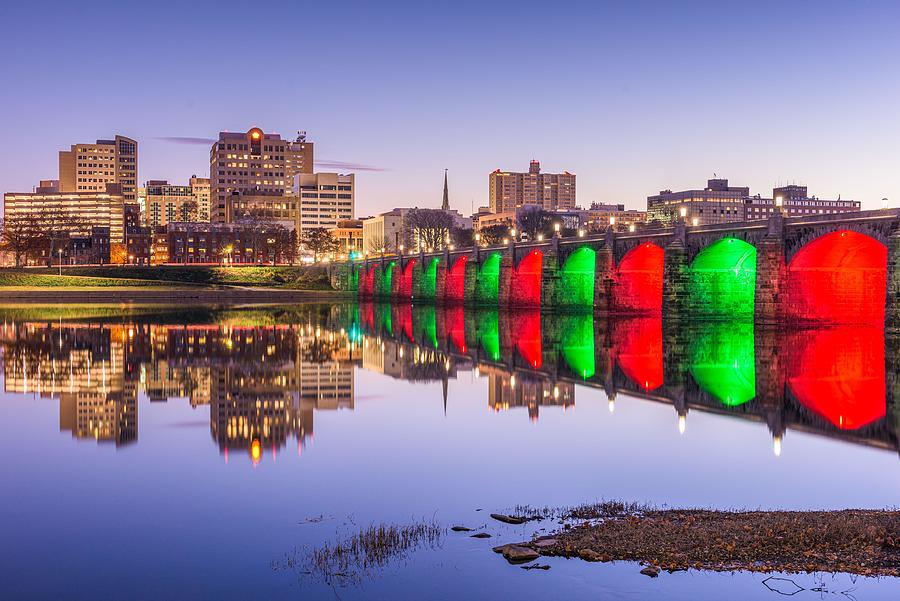 Harrisburg, Pennsylvania, Usa Skyline #6 Photograph by Sean Pavone Harrisburg, Pennsylvania, Usa Skyline #6 Photograph by Sean Pavone