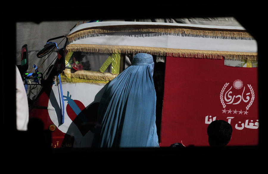 Herat Through A Humvee Window #6 Photograph by Chris Hondros