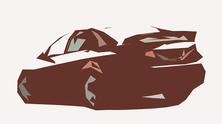 Holden Commodore SS Abstract Design #6 Digital Art by CarsToon Concept
