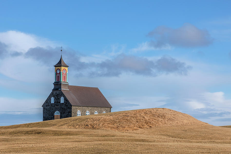 Hvalsneskirkja - Iceland #6 Photograph by Joana Kruse