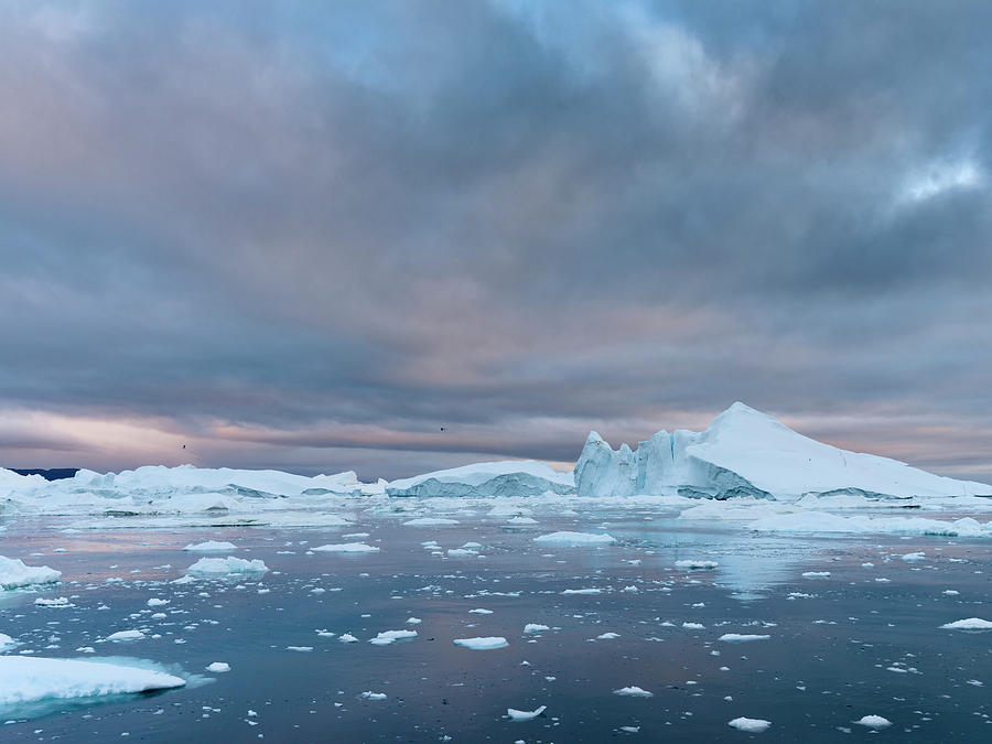 Ilulissat Icefjord, Unesco, Also Called Photograph by Martin Zwick ...