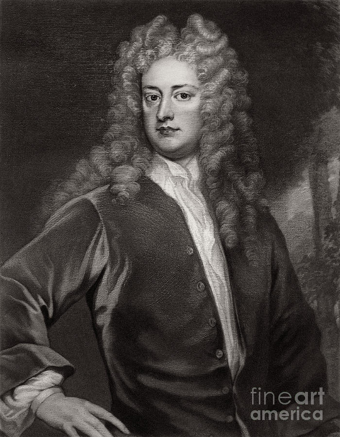 Joseph Addison, English Politician #6 Drawing by Print Collector