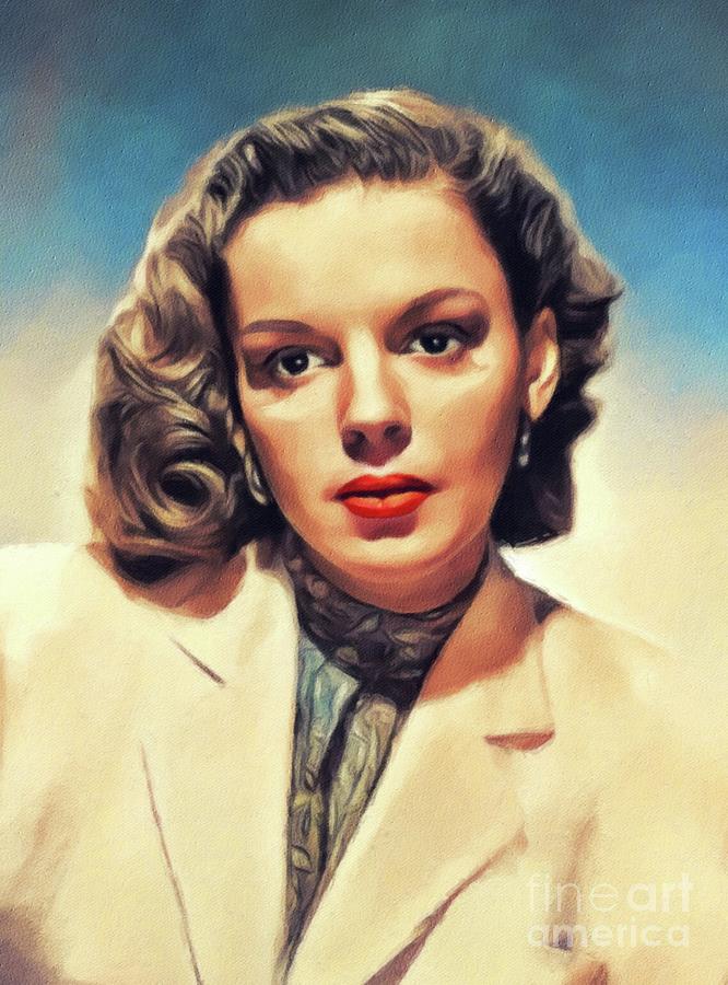 Judy Garland, Hollywood Legend #6 Painting by Esoterica Art Agency