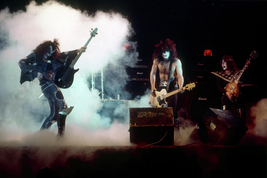 Kiss Performing #6 Photograph by Michael Ochs Archives