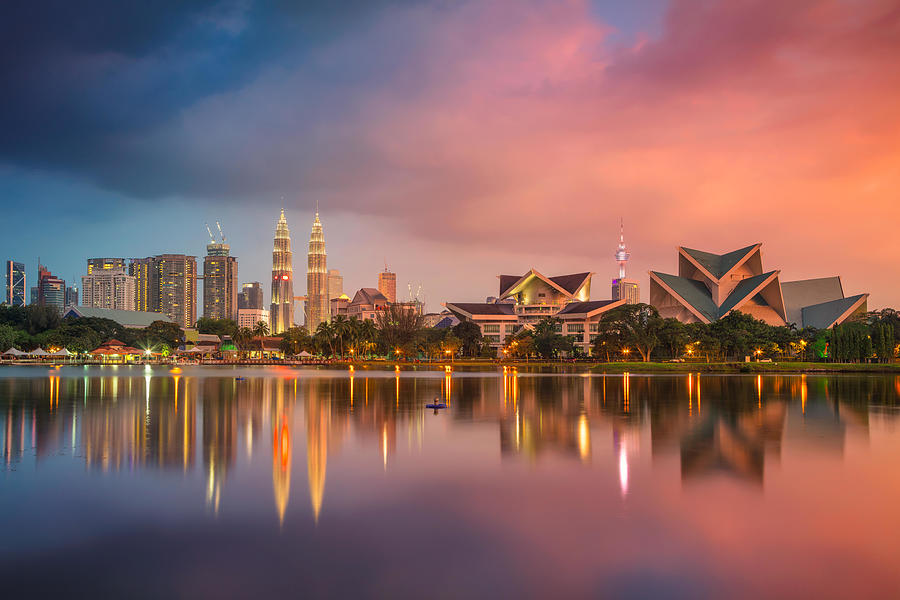 Architecture Photograph - Kuala Lumpur. Cityscape Image Of Kuala #6 by Rudi1976