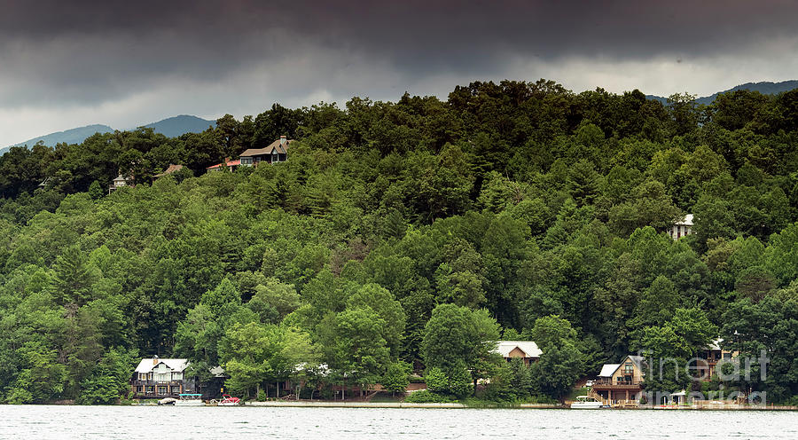 Lakefront Real Estate in Western North Carolina #1 Photograph by David Oppenheimer
